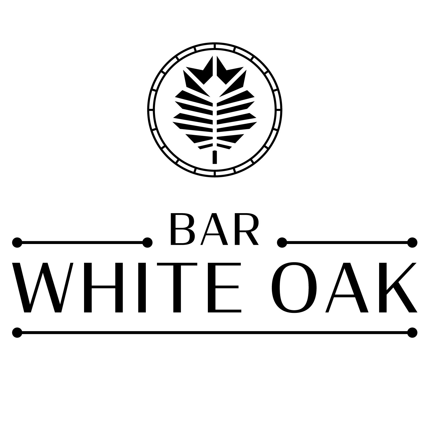 BAR WHITE OAK